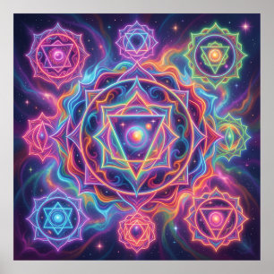 Die 7 Chakren´10 Poster