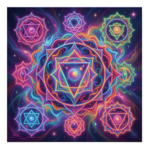 Die 7 Chakren´10 Poster