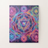 Die 7 Chakren´10 Puzzle (Vertikal)