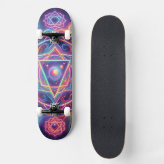 Die 7 Chakren´10 Skateboard