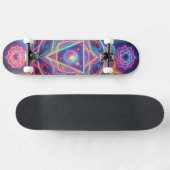Die 7 Chakren´10 Skateboard (Horizontal)