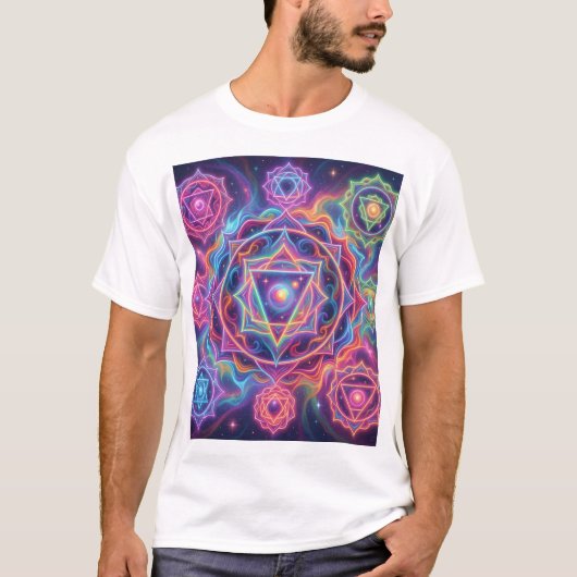 Die 7 Chakren´10 T-Shirt (Vorderseite)