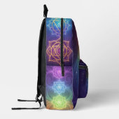 Die 7 Chakren´11 Bedruckter Rucksack (Links)
