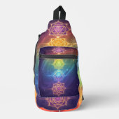 Die 7 Chakren´11 Crossbody Bag (Vorderseite)