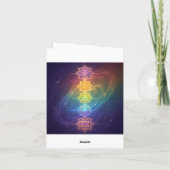 Die 7 Chakren´11 Feiertagskarte (Rückseite)