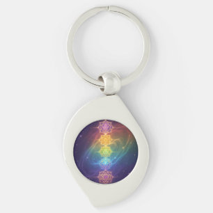 Die 7 Chakren´11 Schlüsselanhänger