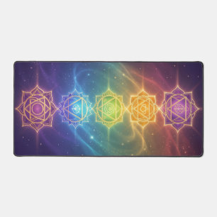 Die 7 Chakren´11 Schreibtischunterlage