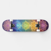 Die 7 Chakren´11 Skateboard (Horizontal)