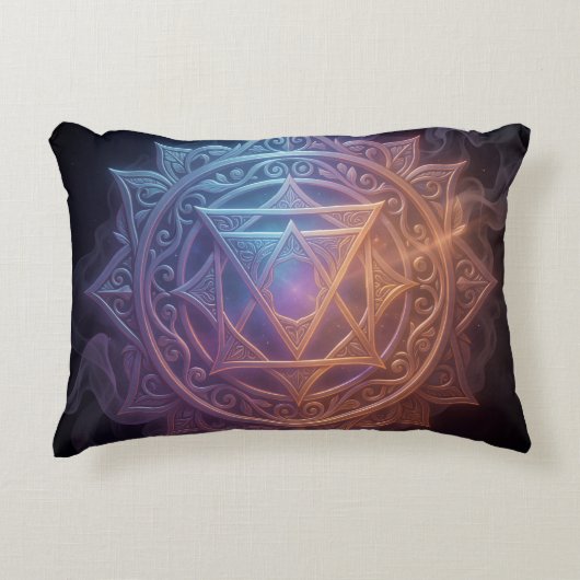 Die 7 Chakren´1 Dekokissen (Vorderseite)