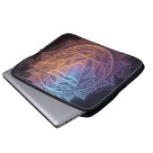Die 7 Chakren´1 Laptopschutzhülle (Vorne Knopf)