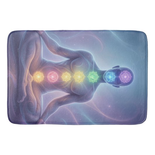 Die 7 Chakren´2 Badematte (Vorderseite)