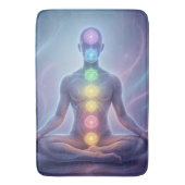 Die 7 Chakren´2 Badematte (Vorderseite Vertikal)