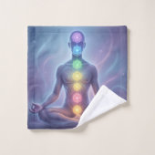 Die 7 Chakren´2 Badhandtuch Set (Waschlappen)