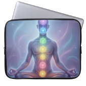 Die 7 Chakren´2 Laptopschutzhülle (Vorderseite)