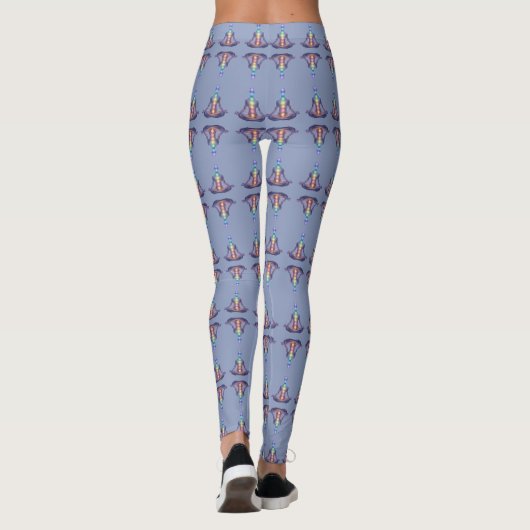 Die 7 Chakren´2 Leggings (Rückseite)