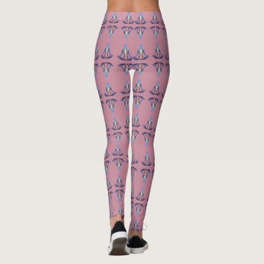 Die 7 Chakren´2 Leggings (Rückseite)