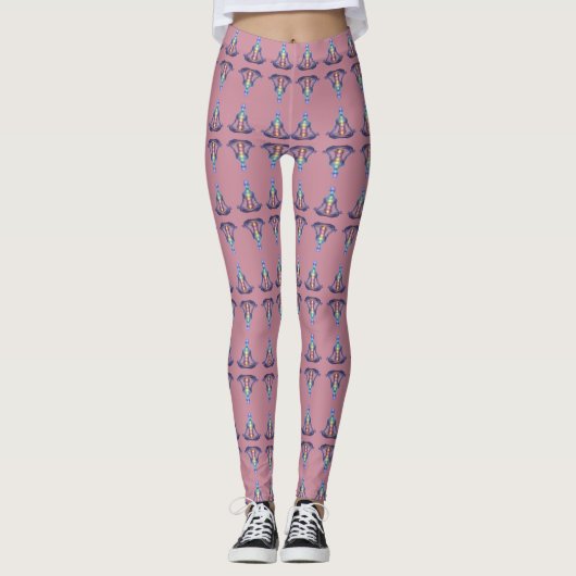 Die 7 Chakren´2 Leggings (Vorderseite)