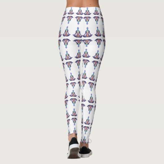 Die 7 Chakren´2 Leggings (Rückseite)