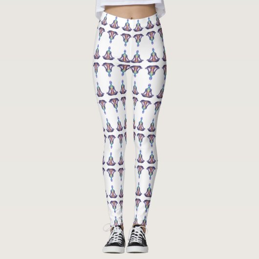Die 7 Chakren´2 Leggings (Vorderseite)