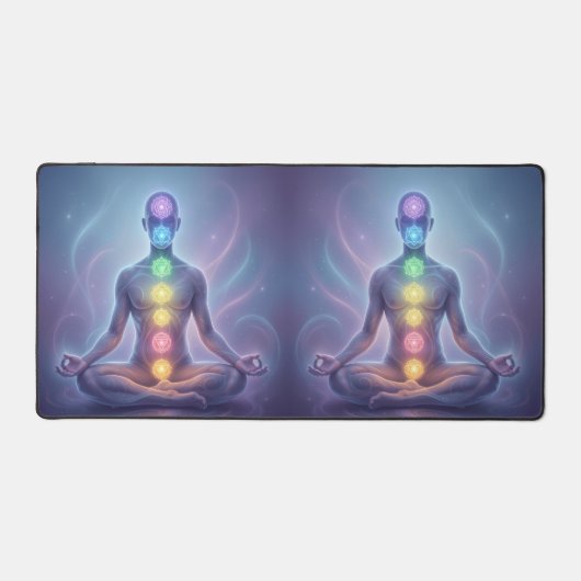 Die 7 Chakren´2 Schreibtischunterlage (Vorderseite)