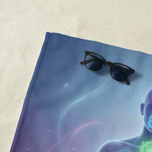Die 7 Chakren´2 Strandtuch (Beispiel)