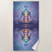 Die 7 Chakren´2 Strandtuch (Vorderseite)