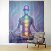 Die 7 Chakren´2 Wandteppich (Beispiel)