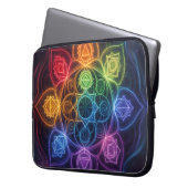Die 7 Chakren´3 Laptopschutzhülle (Vorderseite Links)