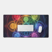 Die 7 Chakren´3 Schreibtischunterlage (Tastatur & Maus)