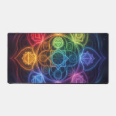 Die 7 Chakren´3 Schreibtischunterlage (Vorderseite)