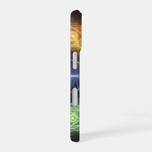 Die 7 Chakren´4 iPhone 16 Hülle (Rechte Seite)