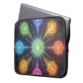 Die 7 Chakren´4 Laptopschutzhülle (Vorderseite Links)
