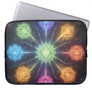 Die 7 Chakren´4 Laptopschutzhülle