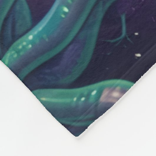 Die 7 Chakren´5 Fleecedecke (Ecke)