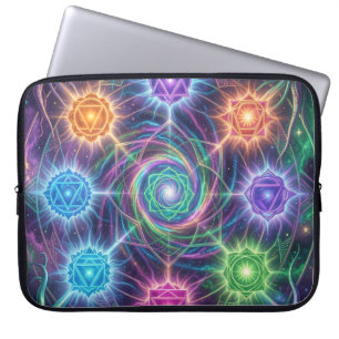 Die 7 Chakren´5 Laptopschutzhülle