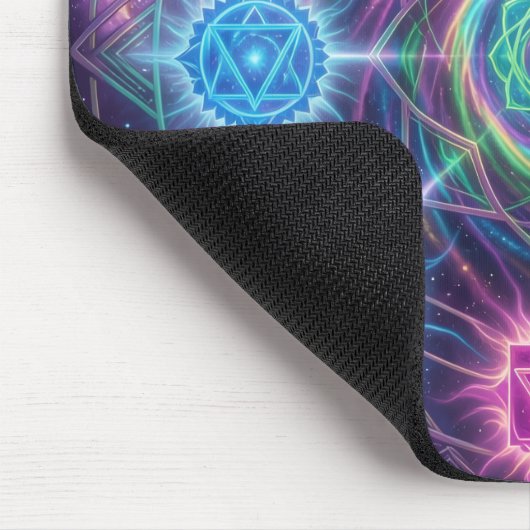 Die 7 Chakren´5 Mousepad (Ecke)