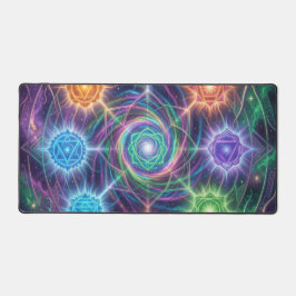 Die 7 Chakren´5 Schreibtischunterlage