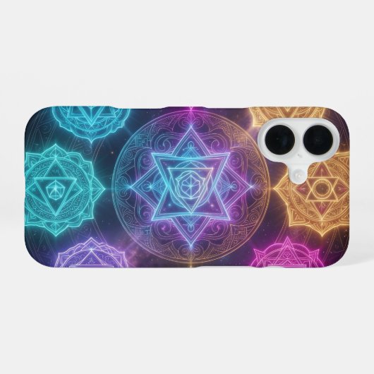 Die 7 Chakren´6 iPhone 16 Hülle (Rückseite (Horizontal))