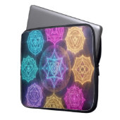 Die 7 Chakren´6 Laptopschutzhülle (Vorderseite Links)