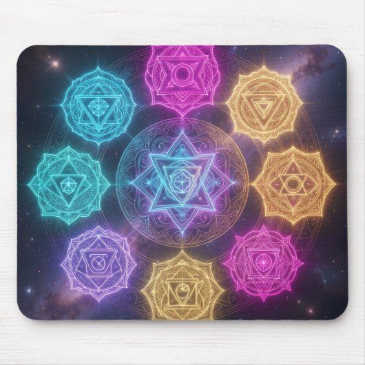 Die 7 Chakren´6 Mousepad (Vorne)