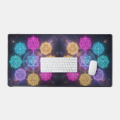 Die 7 Chakren´6 Schreibtischunterlage (Tastatur & Maus)