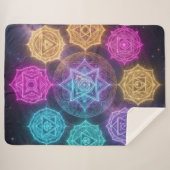 Die 7 Chakren´6 Sherpadecke (Vorderseite (Horizontal))