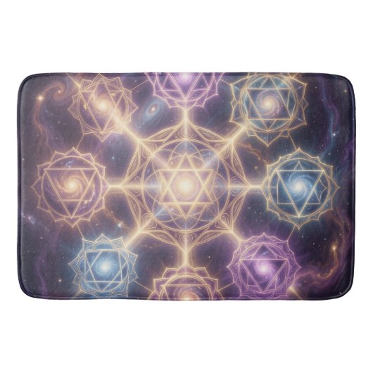 Die 7 Chakren´7 Badematte (Vorderseite)