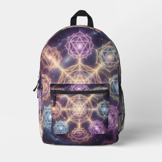 Die 7 Chakren´7 Bedruckter Rucksack (Vorderseite)