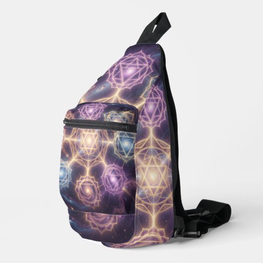 Die 7 Chakren´7 Crossbody Bag (Rechte Ecke)