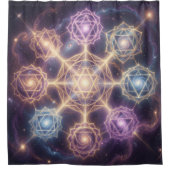 Die 7 Chakren´7 Duschvorhang (Vorderseite)