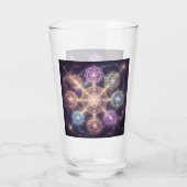 Die 7 Chakren´7 Glas (Rückseite)