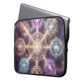Die 7 Chakren´7 Laptopschutzhülle (Vorderseite Links)