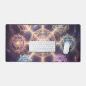 Die 7 Chakren´7 Schreibtischunterlage (Tastatur & Maus)