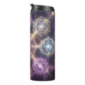 Die 7 Chakren´7 Thermosbecher (Nach rechts gedreht)